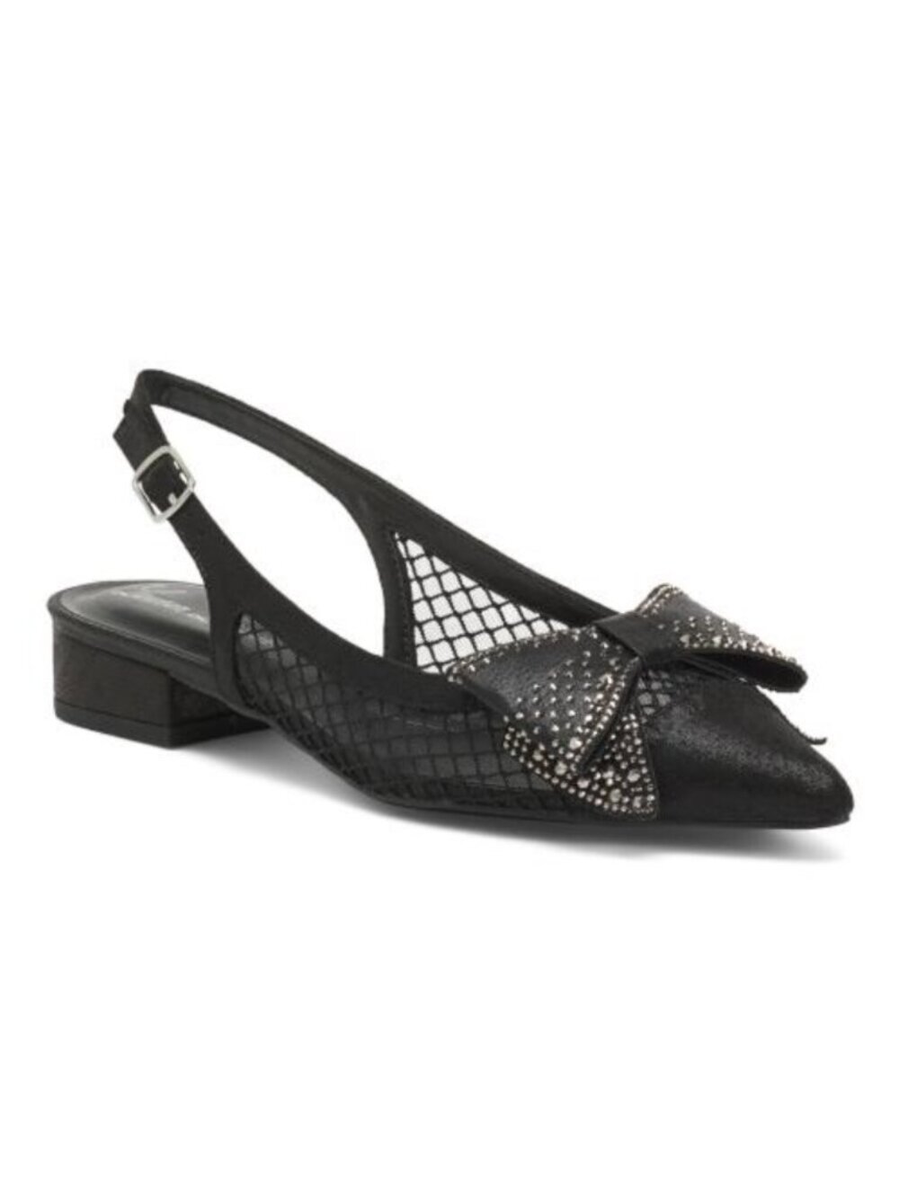 LAUREN LORRAINE Bow Slingback Flats